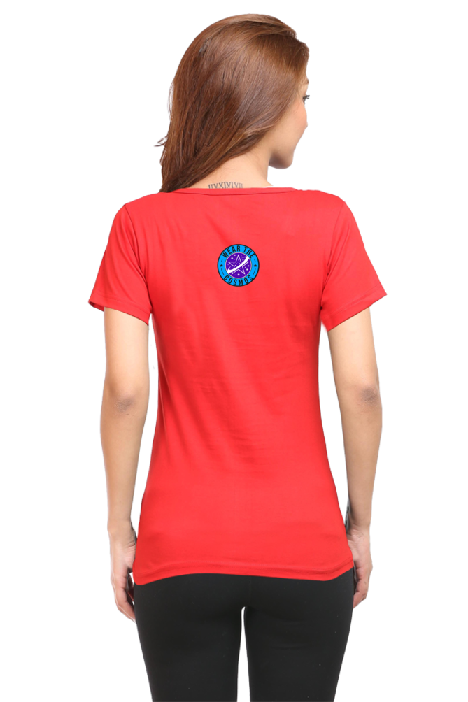 TRACKING ERROR WOMEN ROUND NECK T-SHIRT