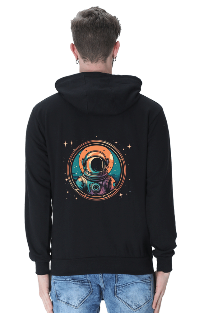 DESIGN 2 UNISEX HOODIE BLACK