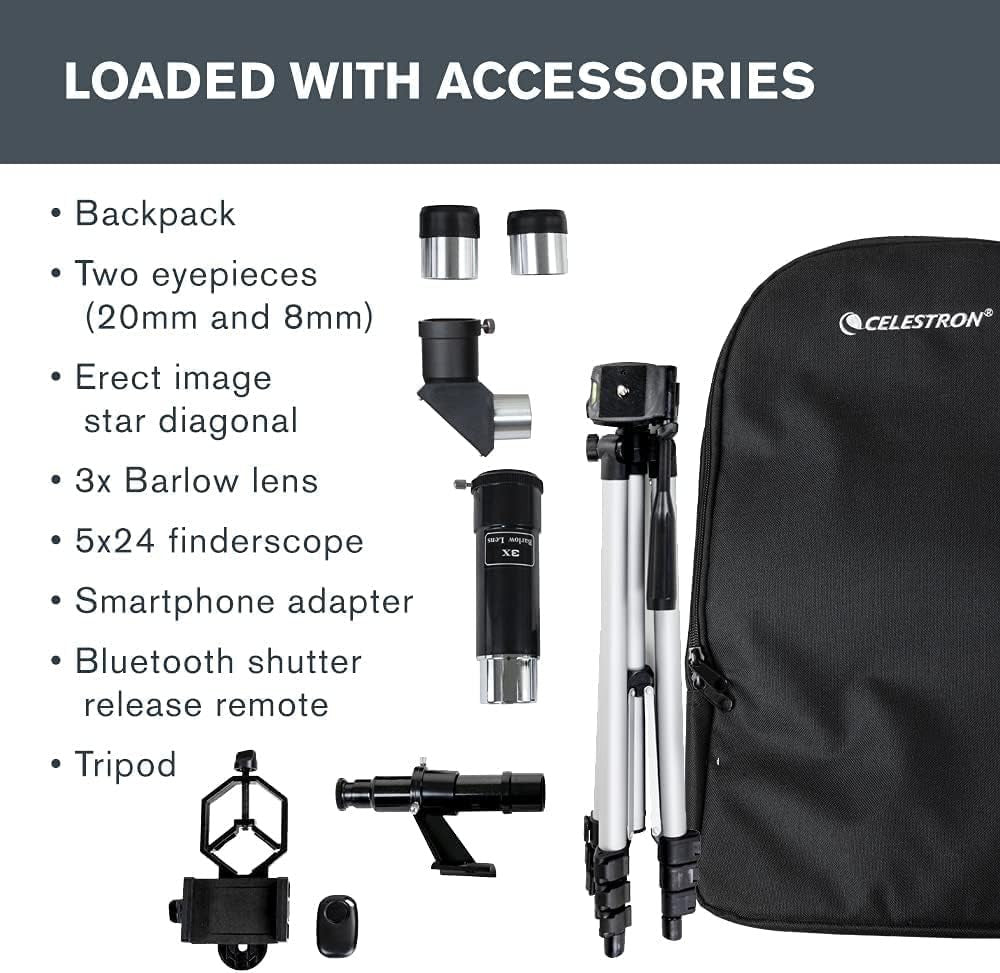 CELESTRON TRAVEL SCOPE 60DX TELESCOPE 22007